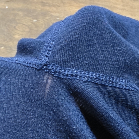 Vintage Stanfields Chilgard Long Sleeve Thermal Shiry Navy Blue Mens Sz M-Large - Picture 6 of 6